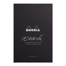 Rhodia Pascribe Calligraphy Carb'On Black Pad A4+ Lined