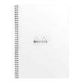Rhodia Classic Notebook Spiral A4+ Grid#Colour_WHITE