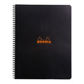 Rhodia Classic Notebook Spiral A4+ Grid#Colour_BLACK