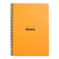 Rhodia Classic Notebook Spiral A4+ Lined#Colour_ORANGE