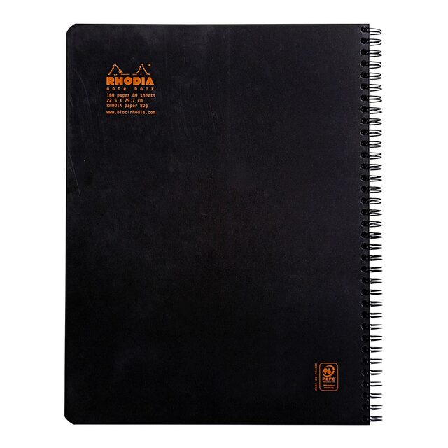 Rhodia Classic Notebook Spiral A4+ Lined
