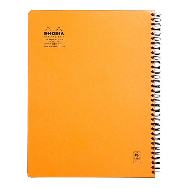 Rhodia Meeting Book Spiral A4+