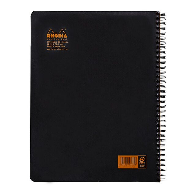 Rhodia Meeting Book Spiral A4+