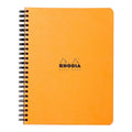 Rhodia Classic Notebook Spiral A5+ Lined#Colour_ORANGE