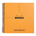 Rhodia Reverse Book Spiral 210x210mm Dotted#Colour_ORANGE