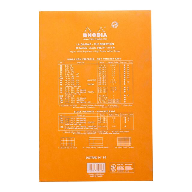 Rhodia Dotpad No. 19 A4+