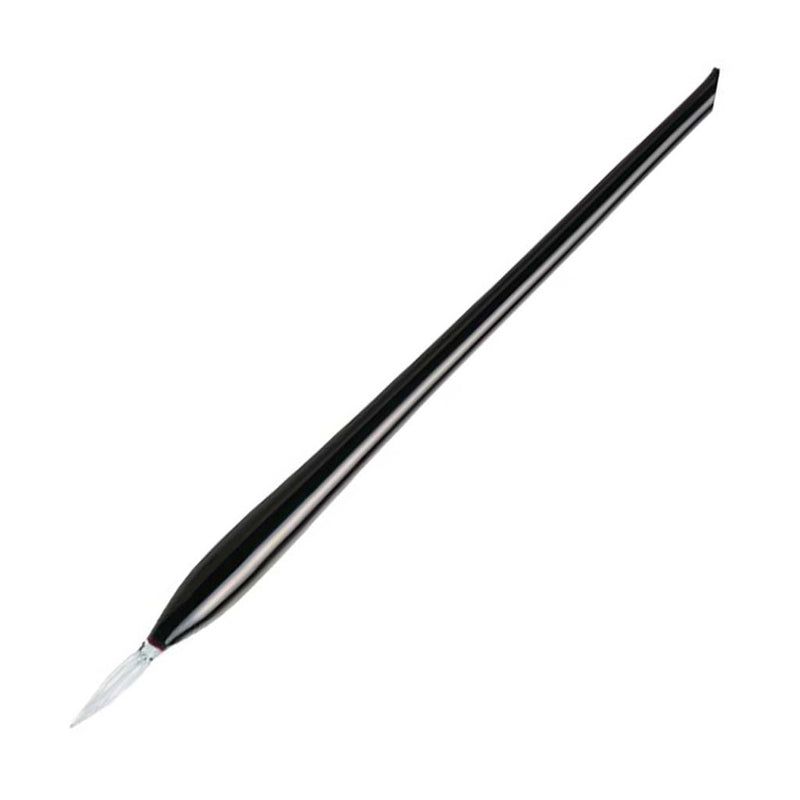 Jacques Herbin Black Prestige Glass Pen Set