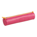 Clairefontaine Rhodiarama Pencil Case Round#Colour_RASPBERRY