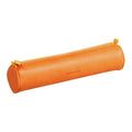 Clairefontaine Rhodiarama Pencil Case Round#Colour_TANGERINE