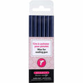 Jacques Herbin Wax Gun Sticks - Pack Of 6#Colour_DARK BLUE