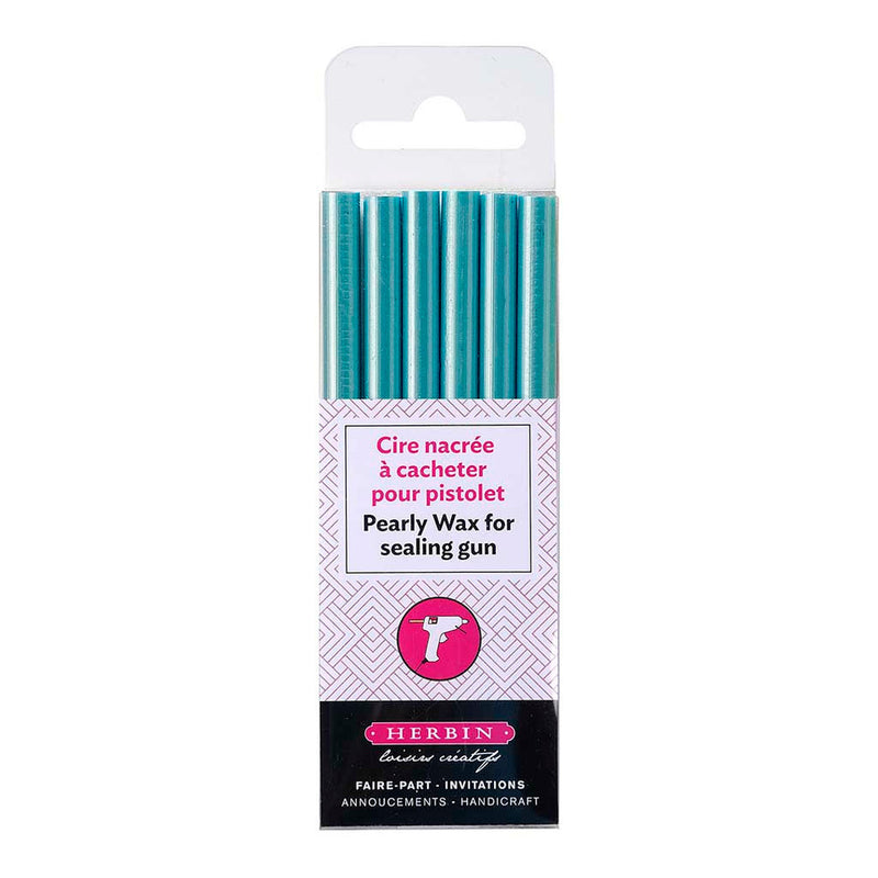 Herbin Wax Gun Sticks Pearly Pack Of 6