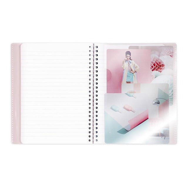 Clairefontaine Koverbook Spiral Blush A5 Lined