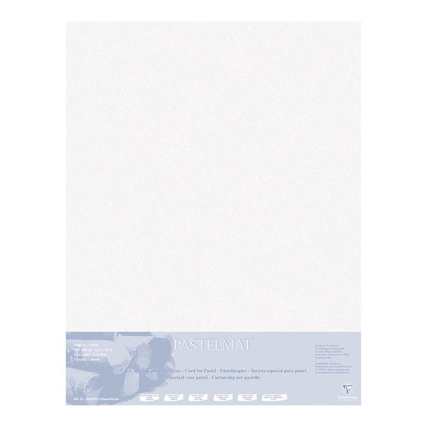 Clairefontaine Pastelmat Mount Board 70x100cm White - Pack of 5