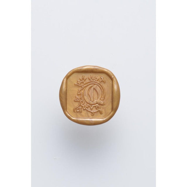 Jacques Herbin Wooden Handle Square Seal Illuminated