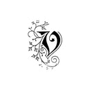 Jacques Herbin Wooden Handle Square Seal Illuminated