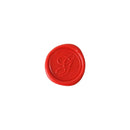 Jacques Herbin Wooden Handle Round Seal Copperplate