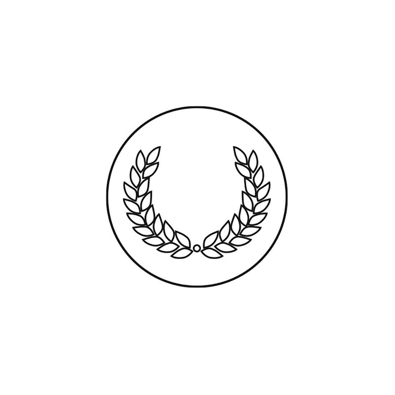 Jacques Herbin Round Olive Wreath Wax Seal