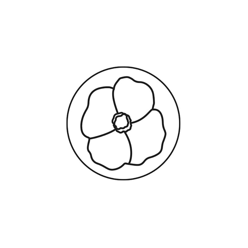 Jacques Herbin Round Pansy Wax Seal