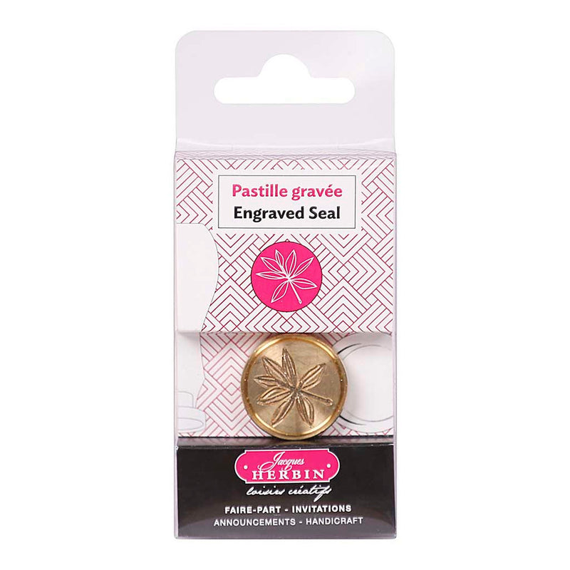 Jacques Herbin Round Laurel Wax Seal