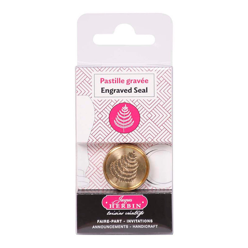 Jacques Herbin Round Fern Wax Seal