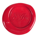 Jacques Herbin Engraved Seal Brass Disc Dove