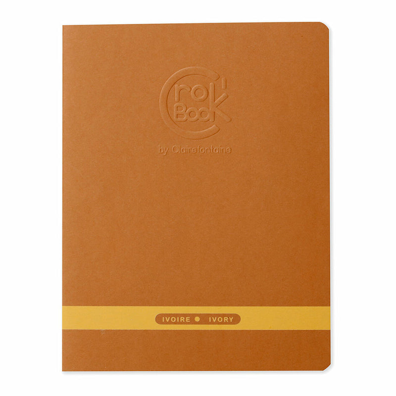 Clairefontaine Crocbook Notebook Ivory Assorted