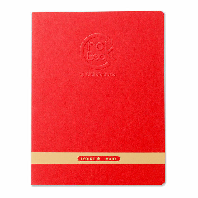 Clairefontaine Crocbook Notebook Ivory Assorted