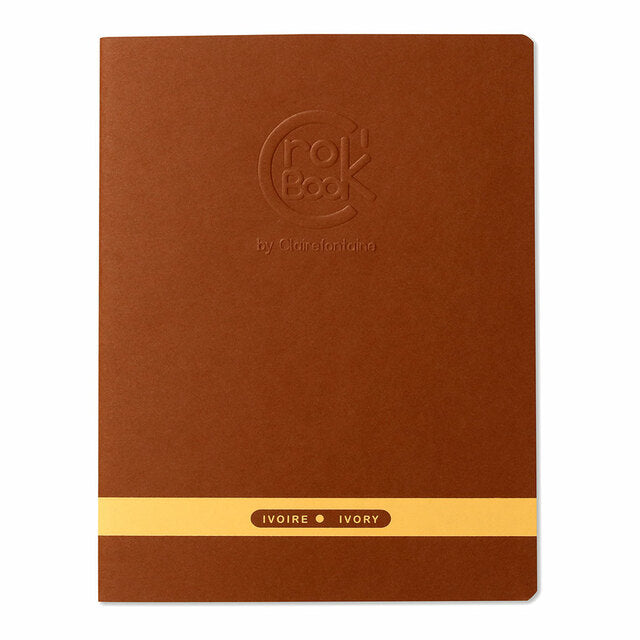 Clairefontaine Crocbook Notebook Ivory Assorted