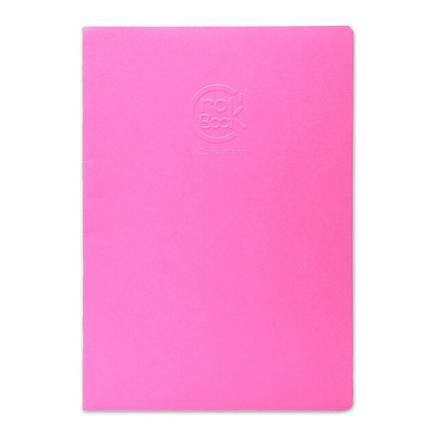 Clairefontaine Crocbook Notebook White A4 Assorted Cover