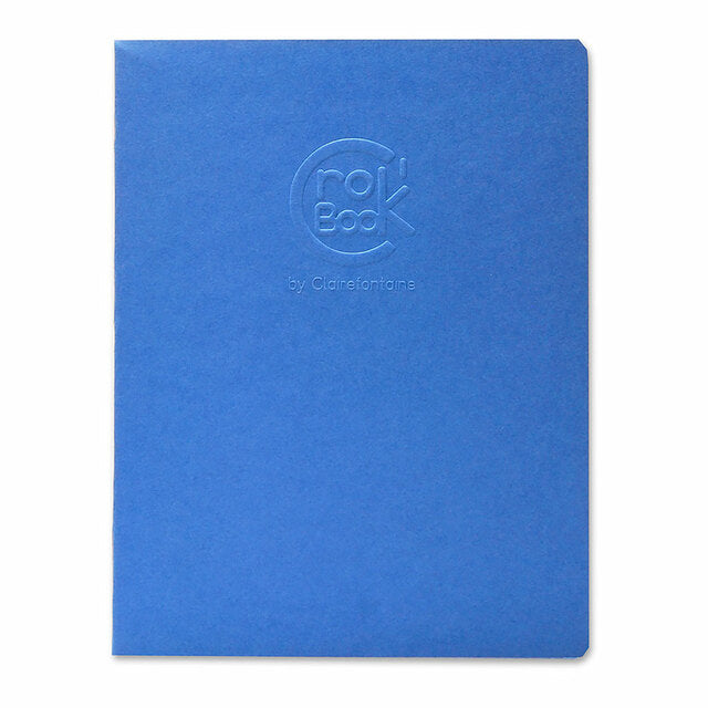 Clairefontaine Crocbook Notebook White 17x22cm Assorted Cover