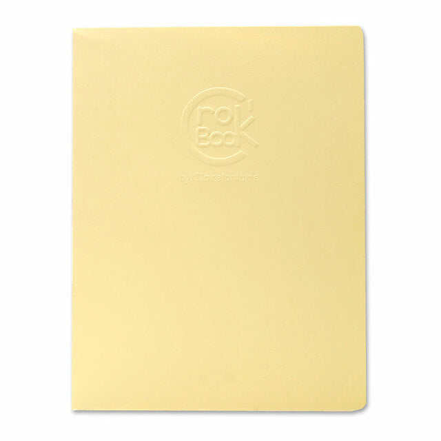 Clairefontaine Crocbook Notebook White 17x22cm Assorted Cover