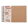 Clairefontaine Age Bag Travel Album A5#Colour_TOBACCO