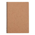 Clairefontaine Age Bag Spiral Notebook A4 Lined#Colour_TOBACCO