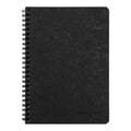 Clairefontaine Age Bag Spiral Notebook A5 Lined#Colour_BLACK