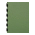Clairefontaine Age Bag Spiral Notebook A5 Lined#Colour_GREEN