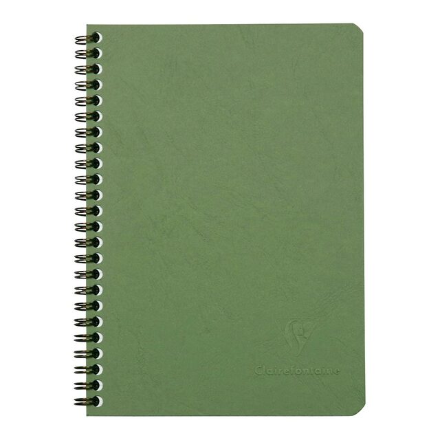 Clairefontaine Age Bag Spiral Notebook A5 Lined