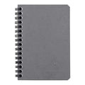 Clairefontaine Age Bag Spiral Notebook Pocket Lined#Colour_GREY