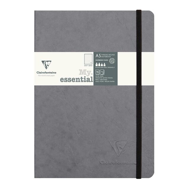 Clairefontaine Age Bag My Essential Notebook A5 Dotted