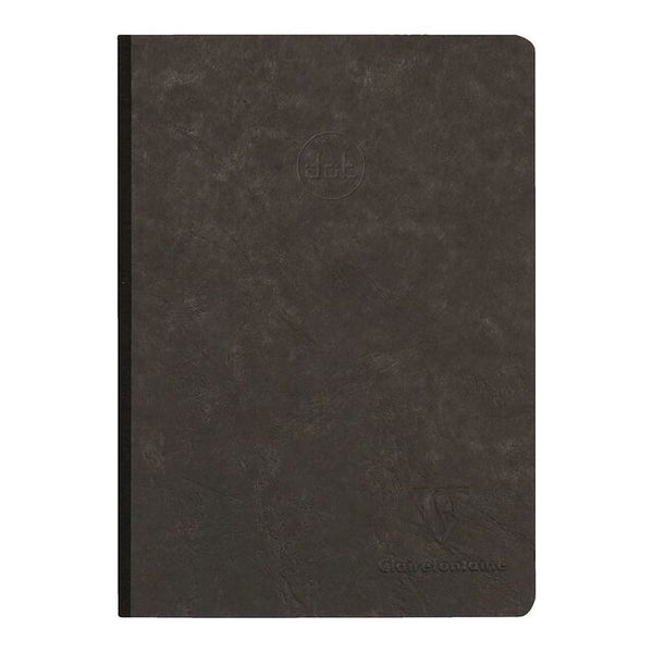 Clairefontaine Age Bag Clothbound Notebook A5 Dotted#Colour_BLACK