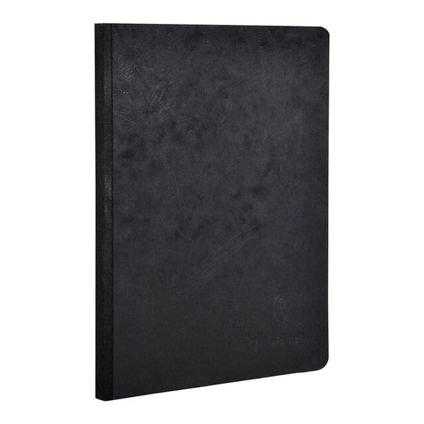 Clairefontaine Age Bag Clothbound Notebook A5 Lined#Colour_BLACK