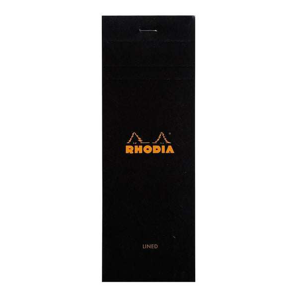Rhodia Bloc Pad No. 8 Shopping Lined#Colour_BLACK