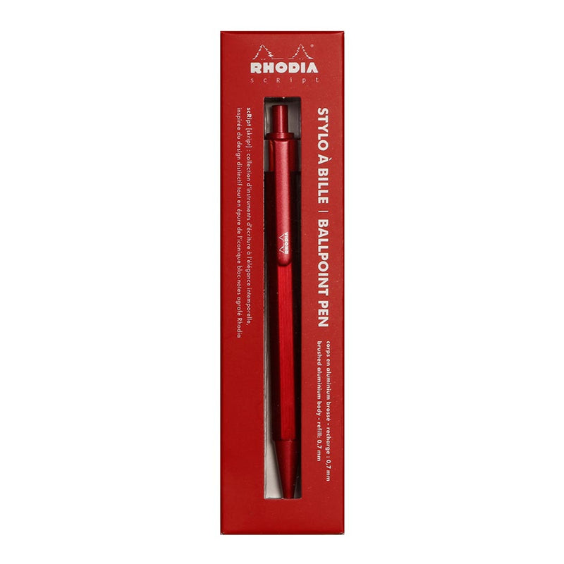 Rhodia Script Ballpoint Pen 0.7mm