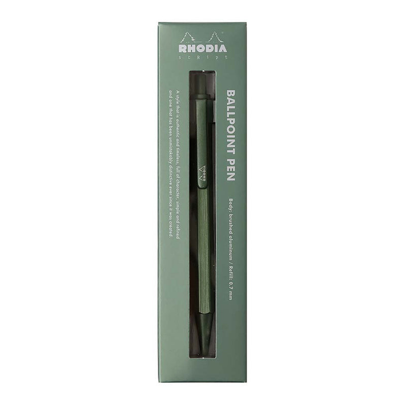 Rhodia Script Ballpoint Pen 0.7mm