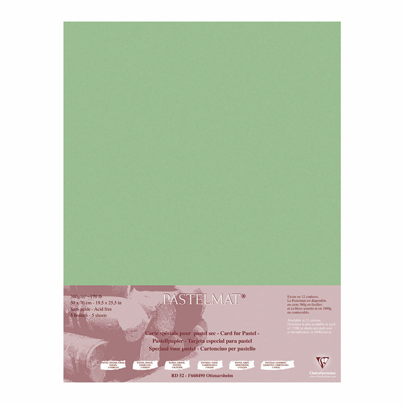 Clairefontaine Pastelmat Paper 50x70cm - Pack Of 5