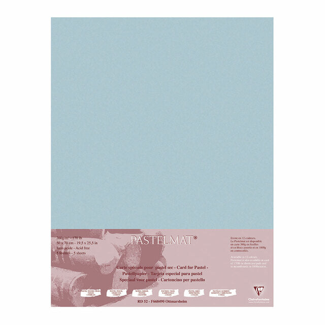 Clairefontaine Pastelmat Paper 50x70cm - Pack Of 5