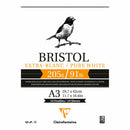 Clairefontaine Bristol Pad 205gsm 20 Sheets