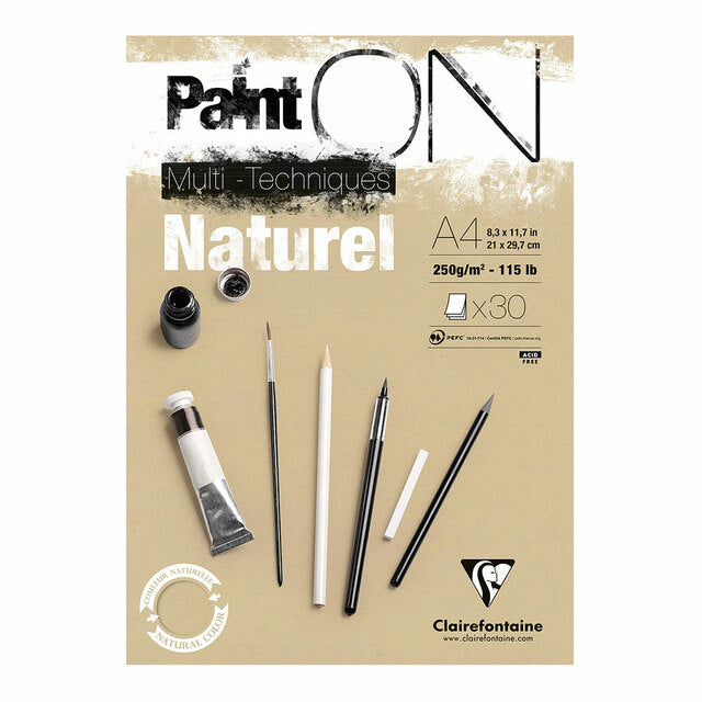Clairefontaine Painton Pad Natural 30 Sheets