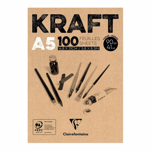 Clairefontaine Kraft Pad 100 Sheets
