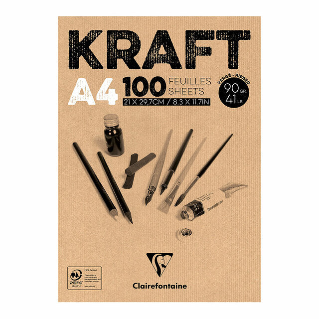 Clairefontaine Kraft Pad 100 Sheets