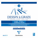 Clairefontaine Drawing Pad Grain 180gsm 30 Sheets